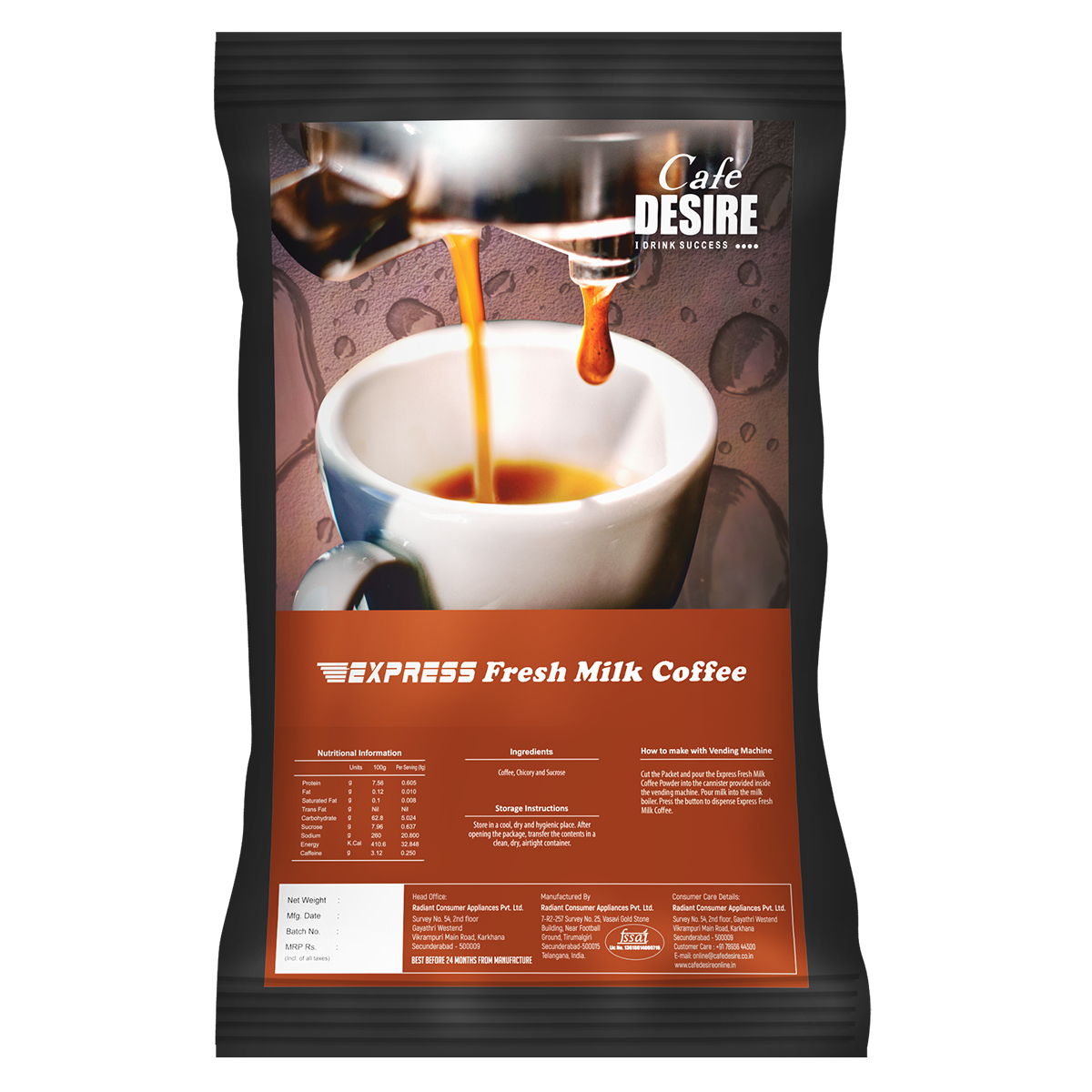 12KG  - EXPRESS COFFEE - (1KG X 12) CARTON BOX