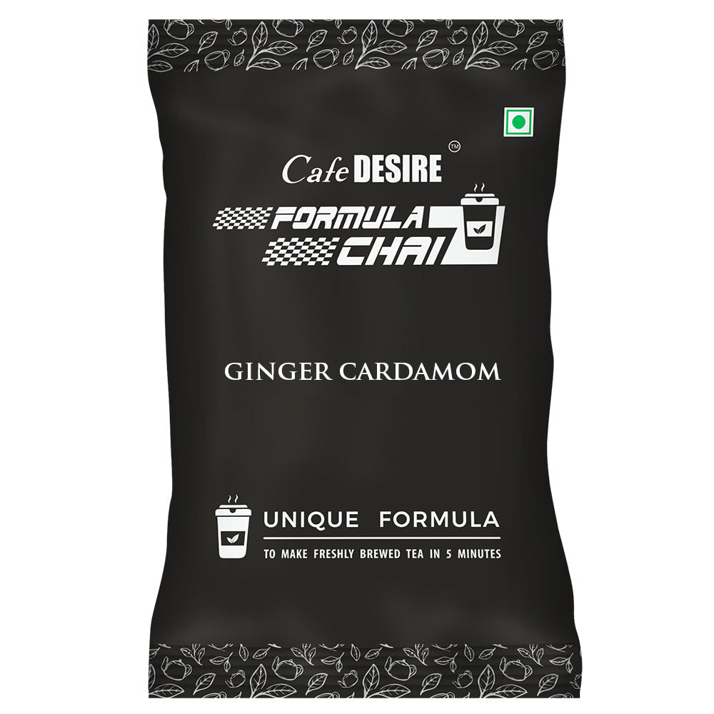 5KG FORMULA CHAI- GINGER CARDAMOM (PER BOX 100GMS X 50 NOS) CARTON BOX