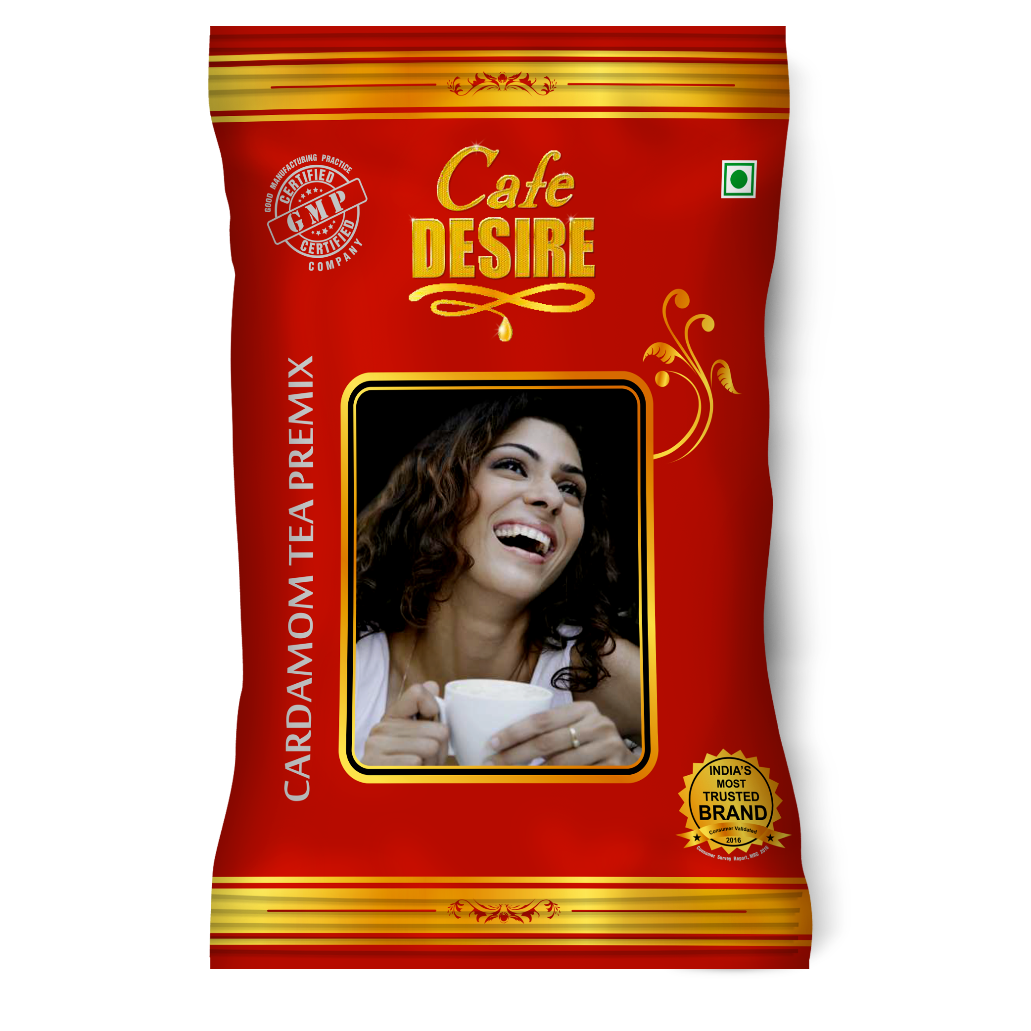 12KG RED RANGE PREMIX - CARDAMOM TEA (1KG X 12) CARTON BOX